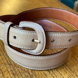 Polo by Ralph Lauren Women's Tan Leather Belt